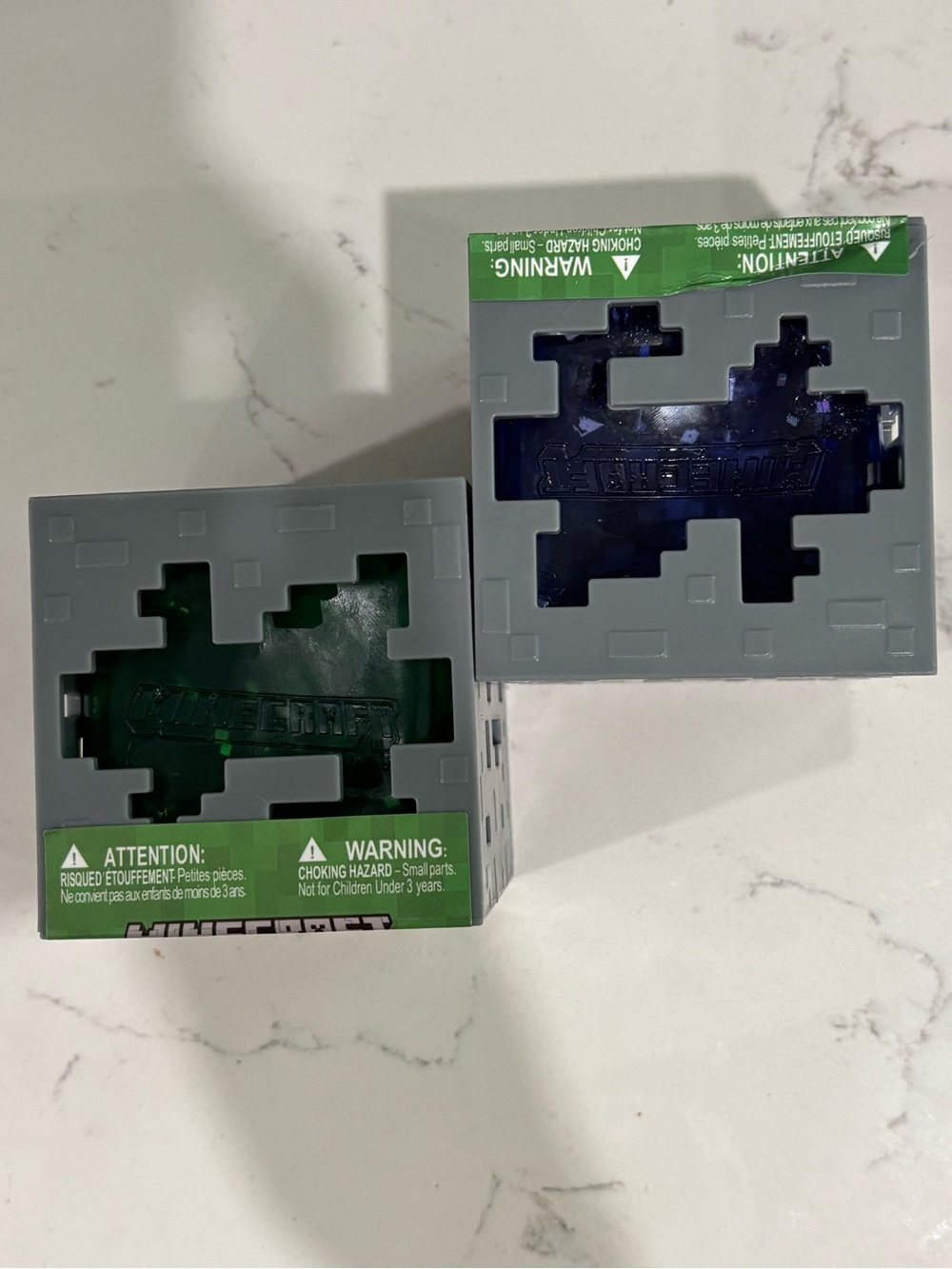 Bundle of 2 Minecraft Jelly Cubes | Authentic Brand New Sealed